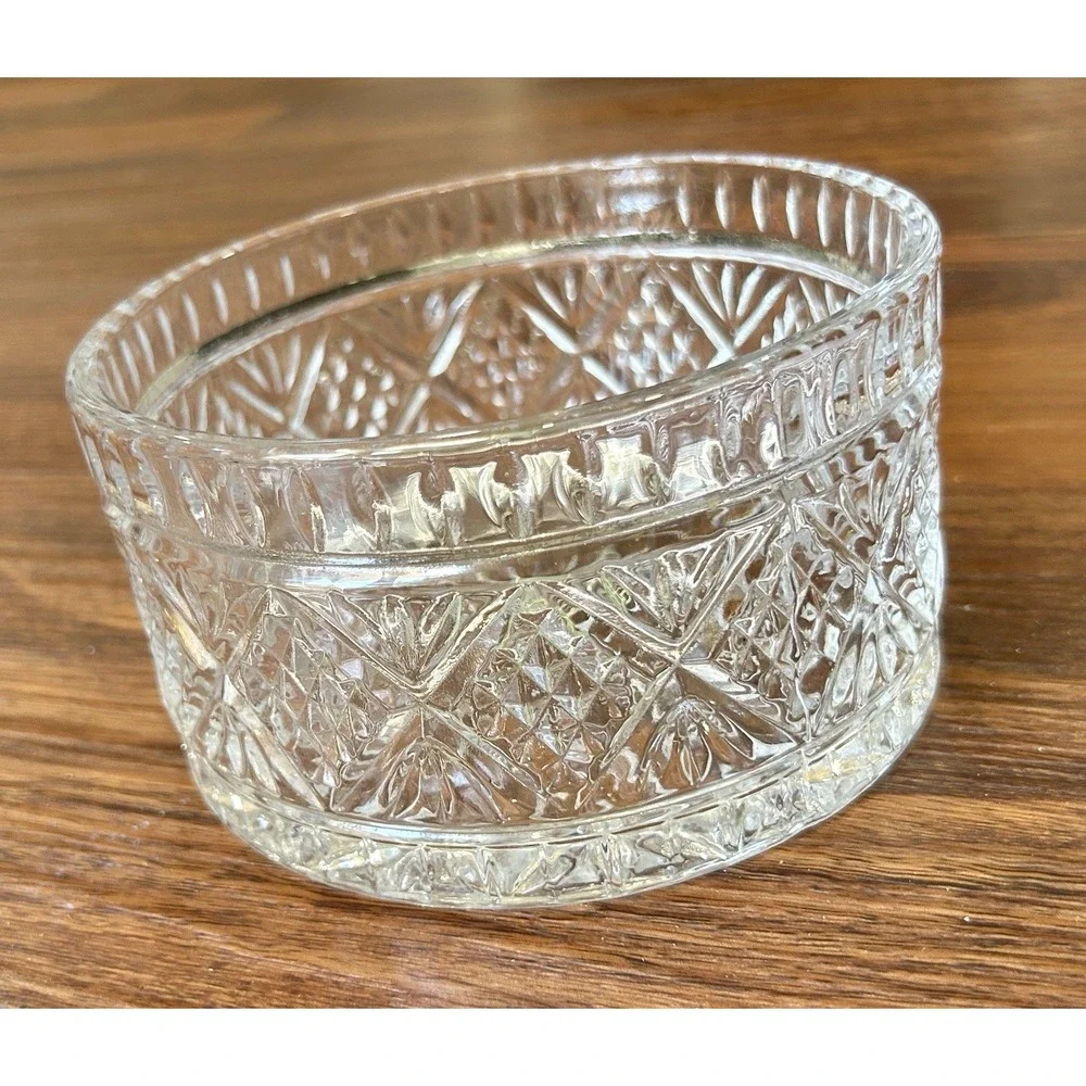 Shannon Crystal Dublin Cut Crystal Bowl Hand Crafted Ireland